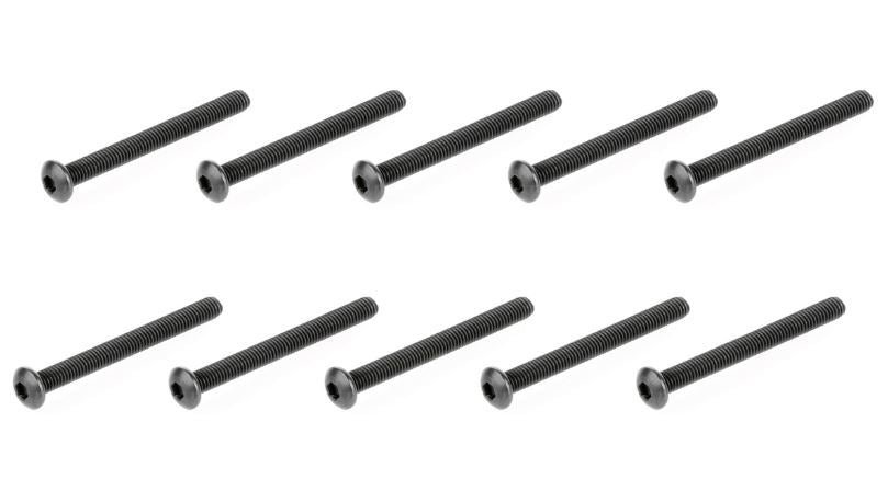 ARRMA AR721328 Button Head Hex Machine Screw M3x28mm (Pack of 10)