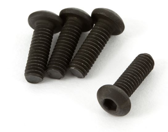 ARRMA AR721412 M4x12mm Button Head Screw (Pack of 4)