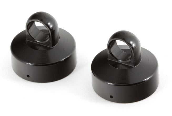 ARRMA AR330204 Black Aluminium Upper Shock Cap (Pack of 2)