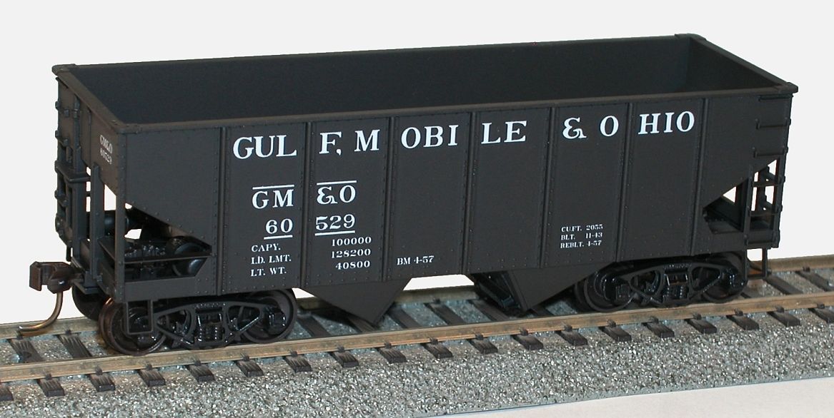 Accurail 25401 HO USRA Twin Hoppers - Gulf Mobile & Ohio #60529