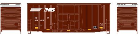 Roundhouse 76637 HO Norfolk Southern 40' High Cube Plug Door Box Car #522675