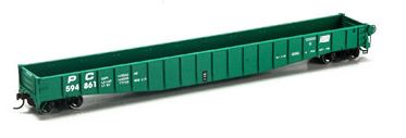 Athearn 76553 HO Penn Central 65'6" Mill Gondola RTR #594861