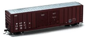 Athearn 87384 HO WCTR 50' FMC Double Door Box Car RTR #100911