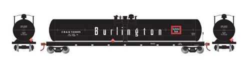 Athearn 76167 HO Burlington 62' Tank RTR #130005