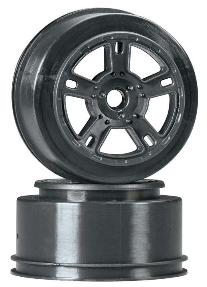 Duratrax DTXC3828 Short Course Front Wheel Black SC10 (2)
