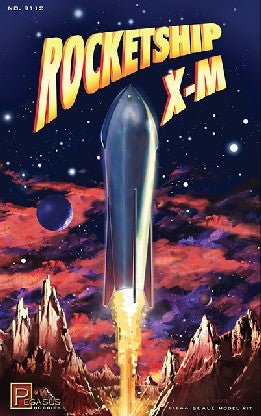 Pegasus Hobby 9112 1:144 Rocketship X-M Model Kit
