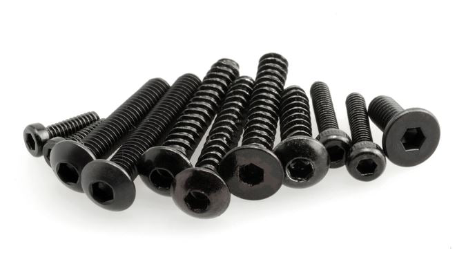 Axial AXA433 Tapping Hex Socket Button Head - M3x6mm (Black) (10)