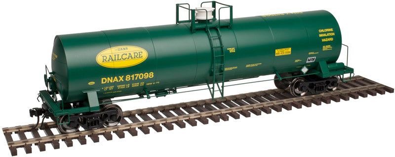 Atlas 3007202 O Dana Railcare ACF 17,360 Gallon Tank Car 3-Rail