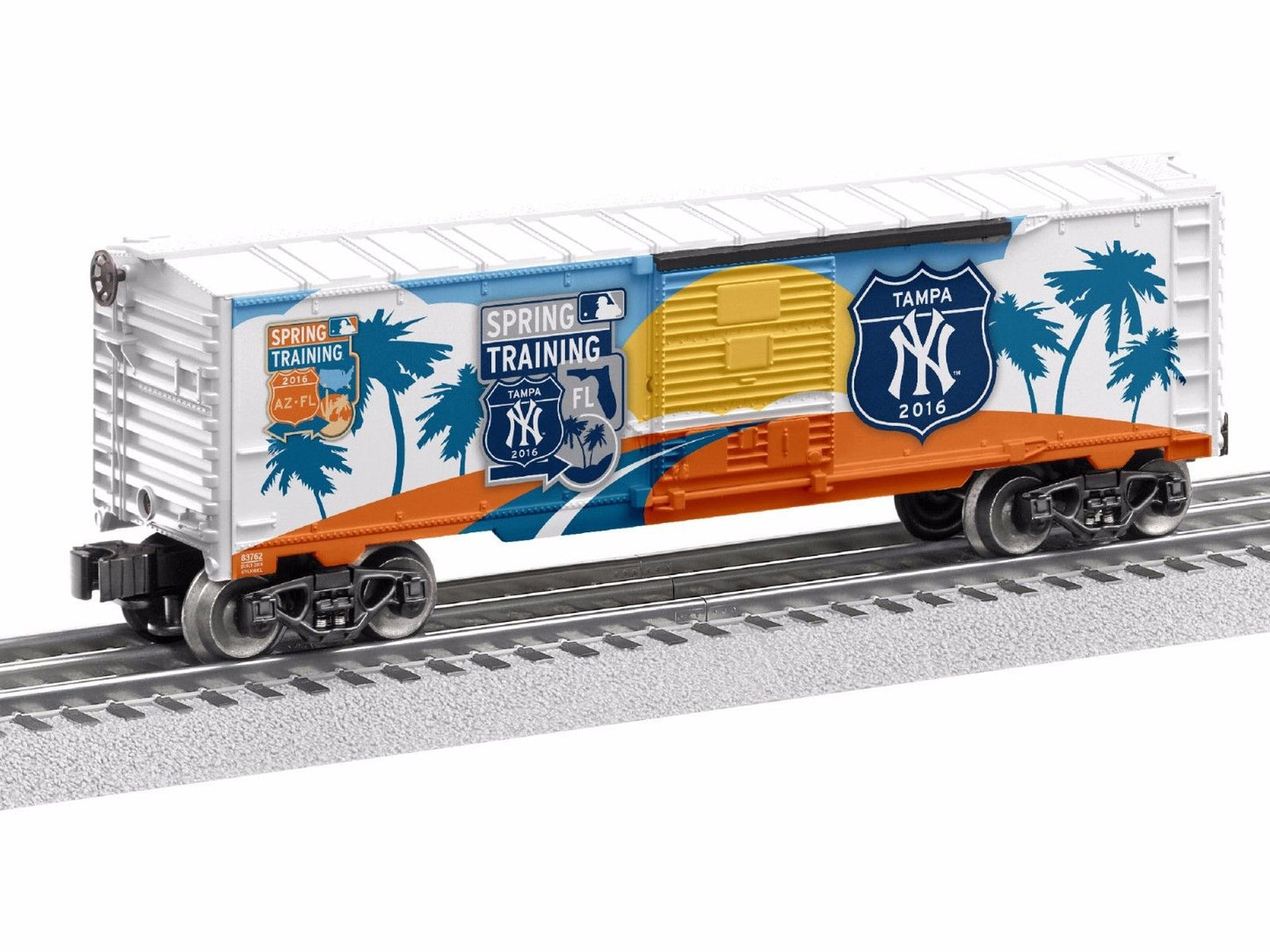 Lionel 6-83768 O USA MLB New York Yankees Spring Training Boxcar