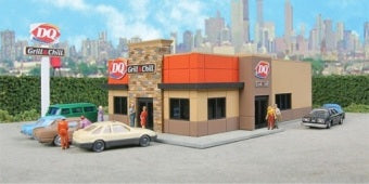 Walthers 933-3846 N DQ Grill & Chill Building Kit
