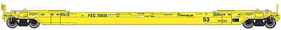 Walthers 920-109013 HO Florida East Coast Gunderson Rebuilt A-P 53' Well Car