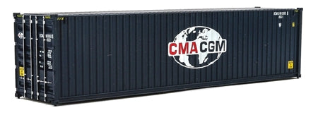 Walthers 949-8260 HO CMA-CGM 40' Hi-Cube Corrugated-Side Container