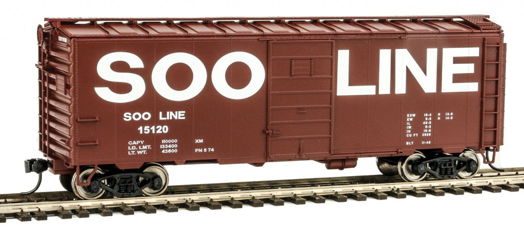 Walthers 910-2382 HO Soo Line 40' PS-1 Boxcar #15120