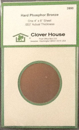 Clover House 3990 HO .003 Hard Phosphor Bronze