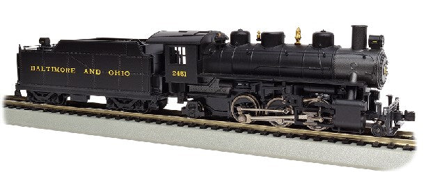 Bachmann 51527 HO Baltimore and Ohio Prairie 2-6-2 With Smoke/Tender #2451