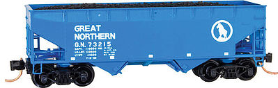 Micro-Trains 05500521 N Great Northern 33' Twin Bay Offset Side Hopper #73215