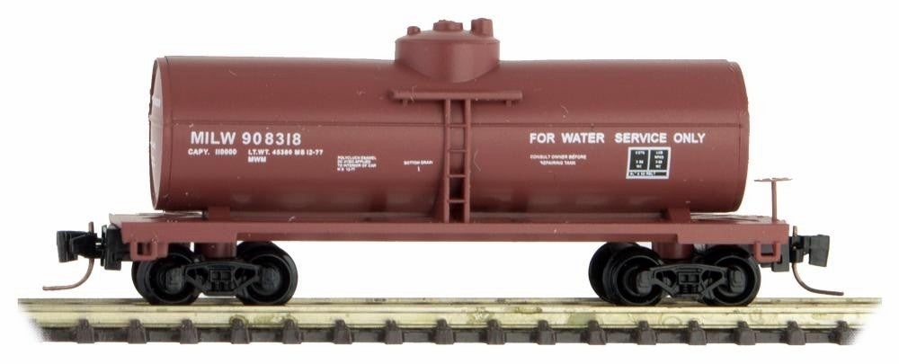 MicroTrains 53000432 Z Milwaukee Road 39' Single Dome #908318