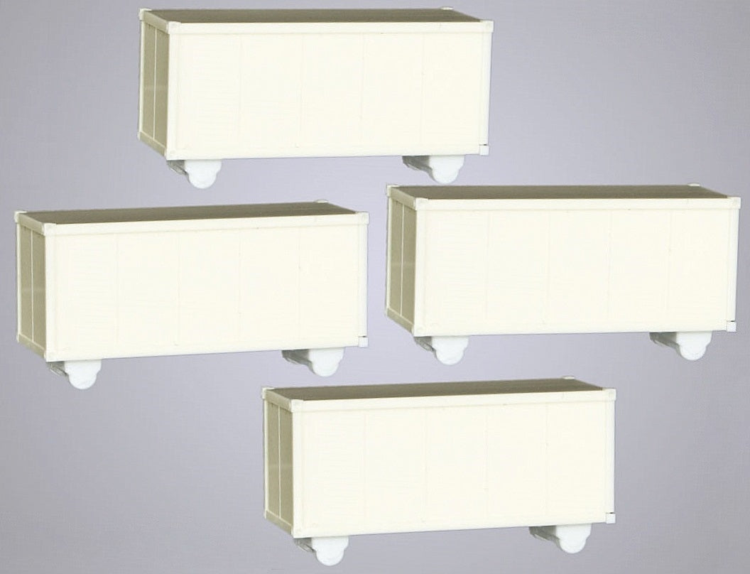 Micro-Trains 46200000 N Undecorated Modern Wagon (Pack of 4)