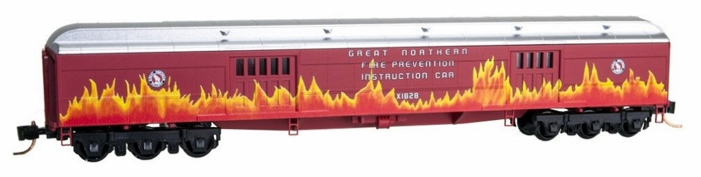 Micro-Trains 14700025 N GN 70' Express Heavyweight Baggage Car #X1828