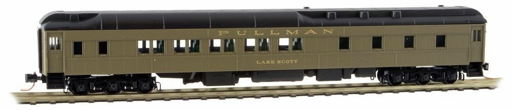 Micro-Trains 14100070 N Scale SP "Lake Scott" 83' 10-1-2 Heavyweight Sleeper Car