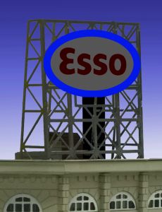 Miller Engineering 339030 N Esso Billboard Sign