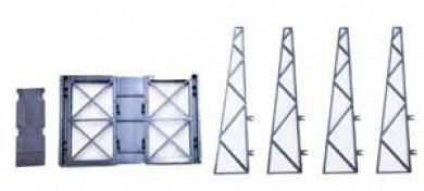 Miller Engineering 2705 HO Roadside Billboard Supports Kit
