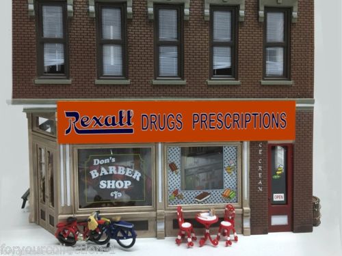 Miller Engineering 882201 HO Rexall Drugs Billboard Sign
