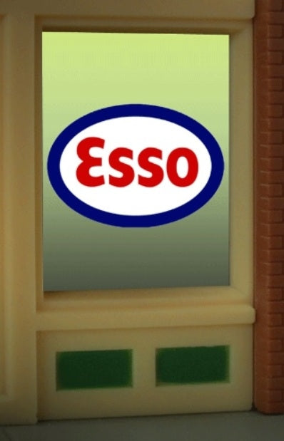 Miller Engineering 9030 HO Esso Window Sign