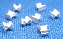 Micro Engineering 80-178 N White Metal Casting Bridge Shoes (Pack of 8)