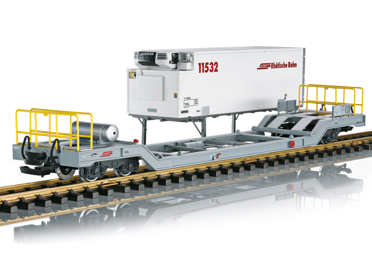 LGB 45926 G Rhaetian Railroad Container Transport Car