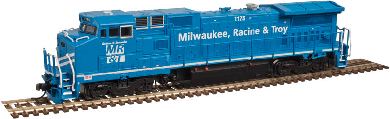 Atlas 40003037 N Milwaukee, Racine & Troy DASH 8-40B Diesel Locomotive DCC #1175