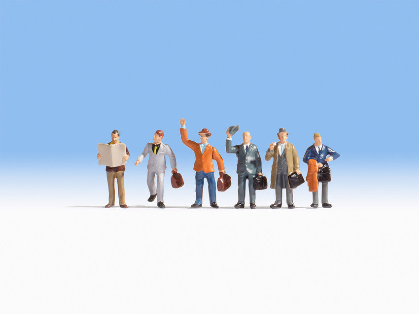 Noch 15226 HO Business Travellers Figures (Set of 6)