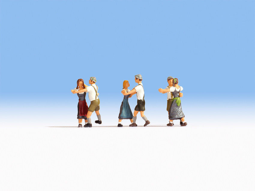 Noch 15857 HO Dancing People Figures (Set of 6)