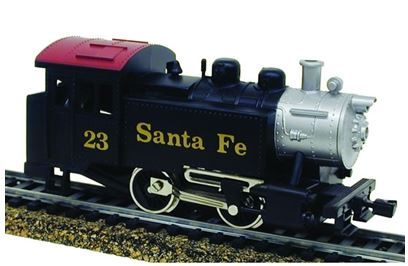 Model Power 965001 HO Santa Fe 0-4-0 Tank Switcher Steam Engine w/ DCC/Sound/RC