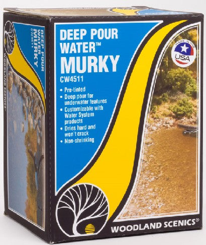 Woodland Scenics CW4511 Deep Pour Water Murky