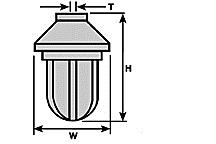 Plastruct 95931 O 5/16" x 1/16" x 27/64" Industrial Light (Pack of 5)