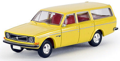 Brekina Automodelle 29450 1:87 Volvo Series 145 Station Wagon (Honey Yellow)