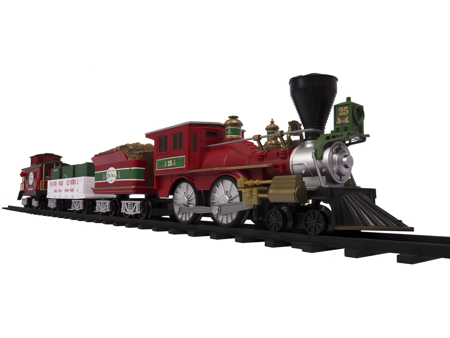 Lionel 7-11729 G Scale North Pole Central Battery Ready-to-Play Freight Set