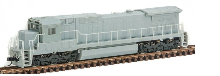 Atlas 40002725 N Undecorated Phase I GE Dash 8-40C Diesel Engine with DCC