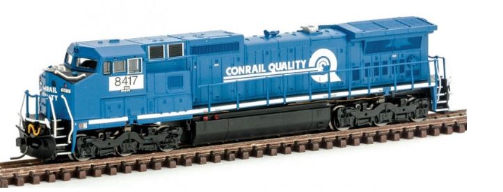 Atlas 40002724 N Norfolk Southern GE Dash 8-40CW Diesel Locomotive w/DCC #8417