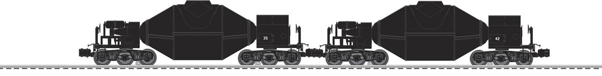 Lionel 6-83484 O Hot Metal Cars (Pack of 2)