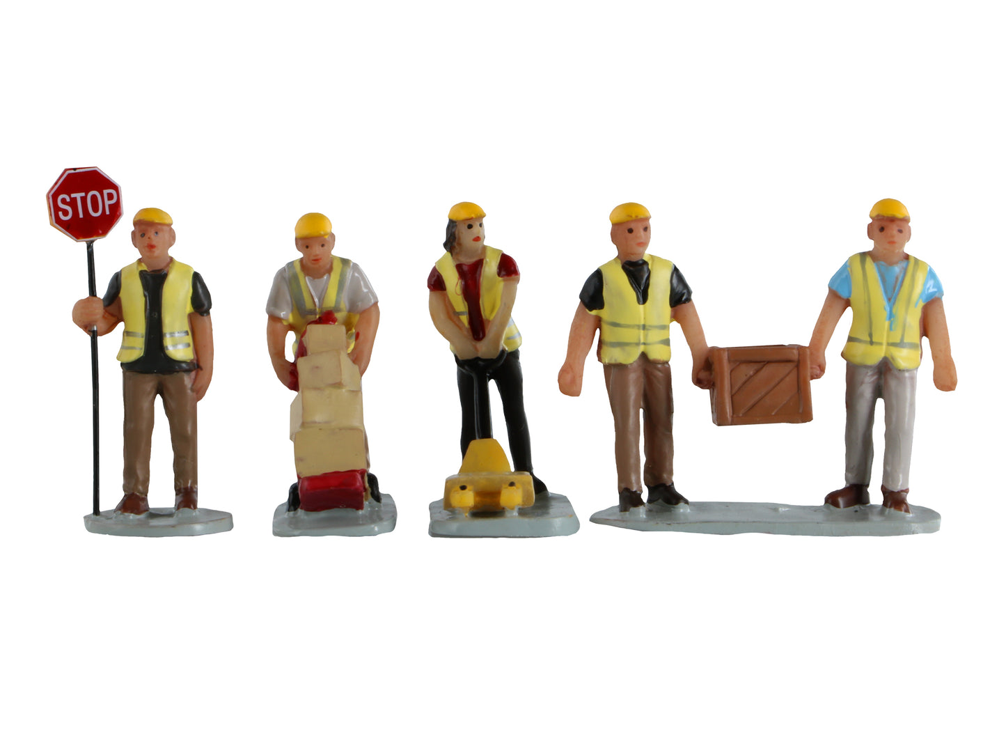 Lionel 6-82872 O Loader/Unloader Workers Figures (Set of 5)