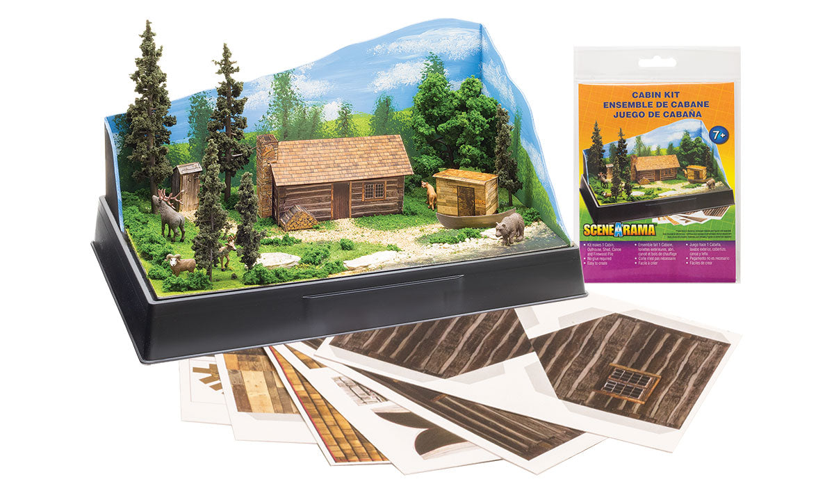 Woodland Scenics SP4239 Scene-A-Rama Cabin Kit
