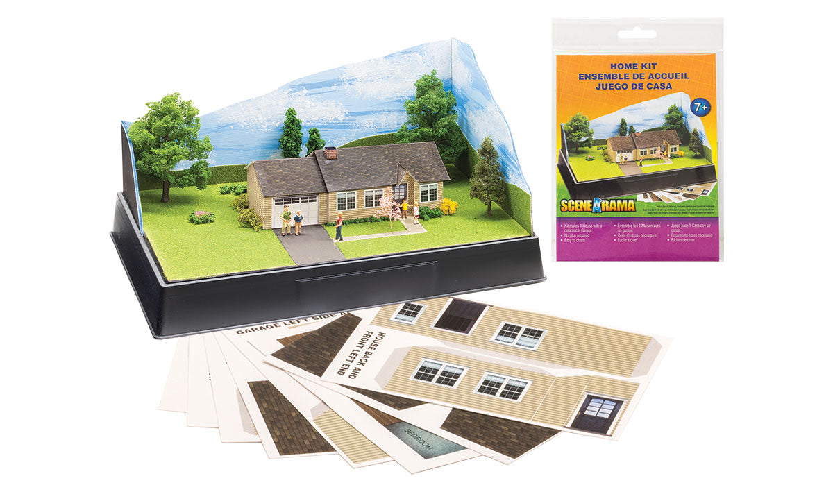 Woodland Scenics SP4244 Scene-A-Rama Home Theme Kit