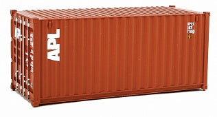 Walthers 949-8061 HO Assembled APL 20' Corrugated Container