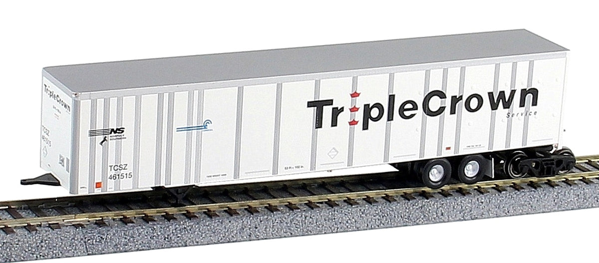 Bowser 41357 HO Triple Crown 53' Roadrailer, Large Logo #461559