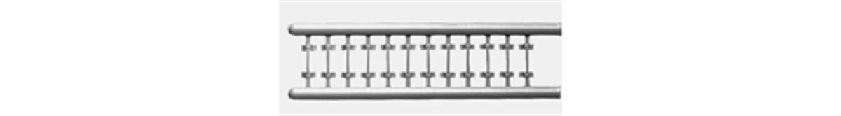Tichy 3075 HO Bracket Grab Irons (Pack of 48)