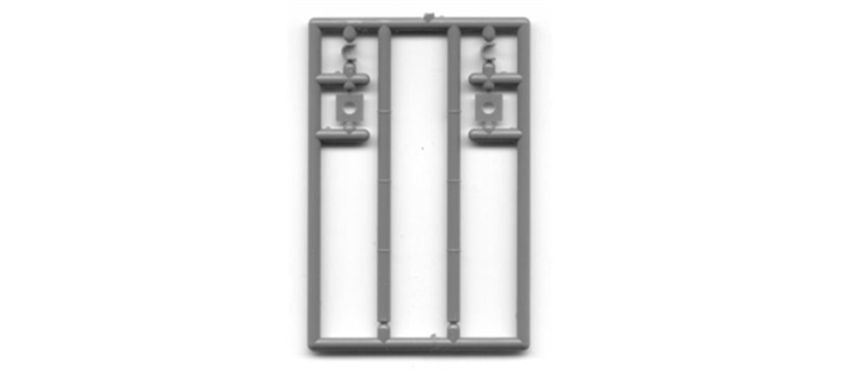 Tichy 8141 HO Stovepipe w/Rain Cap & Flashing (Pack of 4)