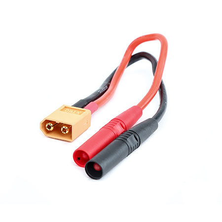 Dynamite C0144 Insulated Charge Adapter: Banana to XT60 Male
