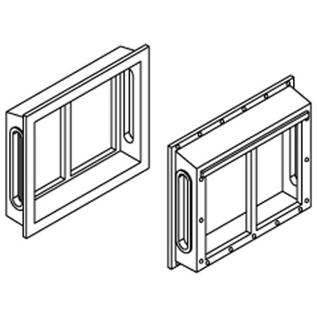 Athearn 95350 HO 2 Pane/Shallow/Angle All Weather Window Set (6)